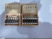 Verzinkboren set model 1+2 (2x)