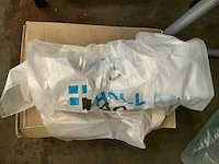 Verzinkt stalen afvalhouders 400 liter (4x) - afbeelding 4 van  4