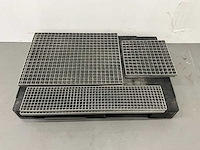 Verzinkt stalen vloerrooster (6x) - afbeelding 1 van  4