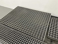 Verzinkt stalen vloerrooster (6x) - afbeelding 3 van  4