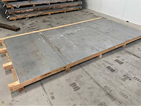 Verzinkte staalplaten 5 stuks - afbeelding 1 van  1