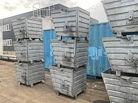 Verzinkte stapelbakken/materiaalbakken (3x) - afbeelding 5 van  5