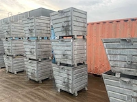 Verzinkte stapelbakken/materiaalbakken (3x) - afbeelding 4 van  5