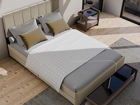 Verzwaringsdeken 135x200cm - 7kg - wit - afbeelding 2 van  7