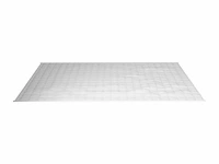 Verzwaringsdeken 135x200cm - 7kg - wit - afbeelding 4 van  7
