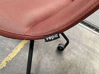 Vespa - club kvv - verrijdbare vergaderstoel (4x) - afbeelding 5 van  6