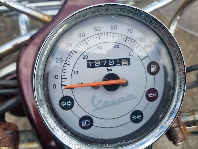 Vespa - snorscooter - lx 2t - brommer - afbeelding 5 van  8