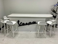 Vespa baliemeubel met design barkrukken - afbeelding 1 van  11
