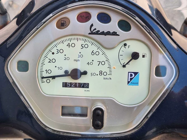 Vespa lx piaggio c38 25km snorscooter 4-takt - afbeelding 7 van  7