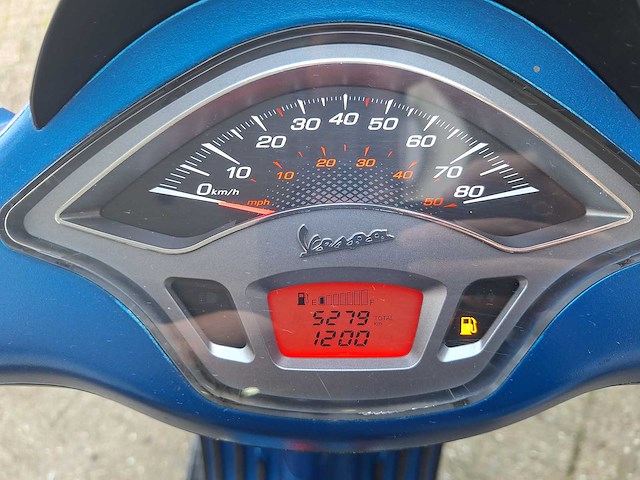 Vespa sprint piaggio c53 25km snorscooter - afbeelding 4 van  7