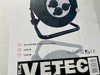 Vetec - tenso n2525c - 25 mtr - 3g x 2,5 mm2 - verlengkabelhaspels en -snoer - afbeelding 4 van  6