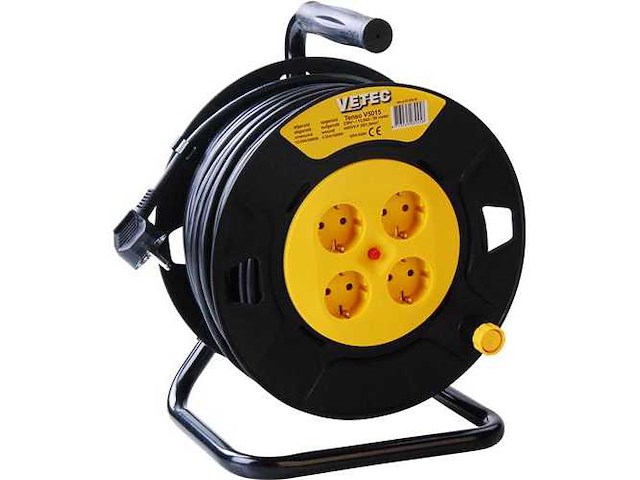 Vetec - tenso v501515c - 50 mtr - 3g x 1,5 mm2 - verlengkabelhaspels en -snoer - afbeelding 1 van  4