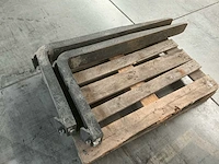 Vetter heftruckvorken met vorkenbord, vorklengte 1.200 mm