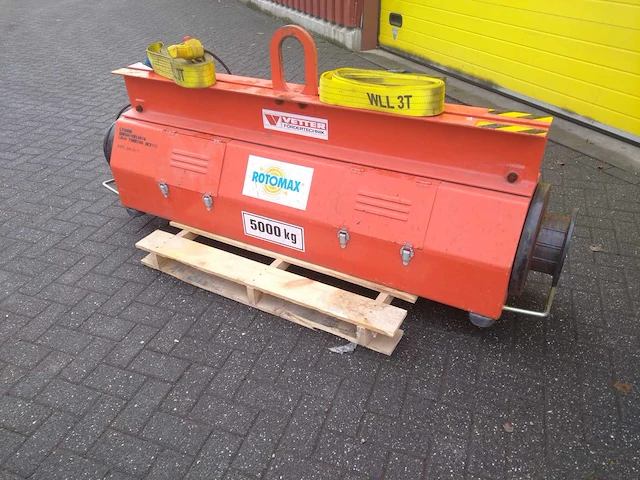Vetter rotomax elektrisch lastkeerapparaat 5.000 kg - afbeelding 3 van  6
