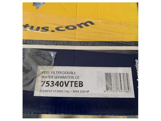 Vetus 75340vteb double fuel filter water separator 620l/h - afbeelding 9 van  9