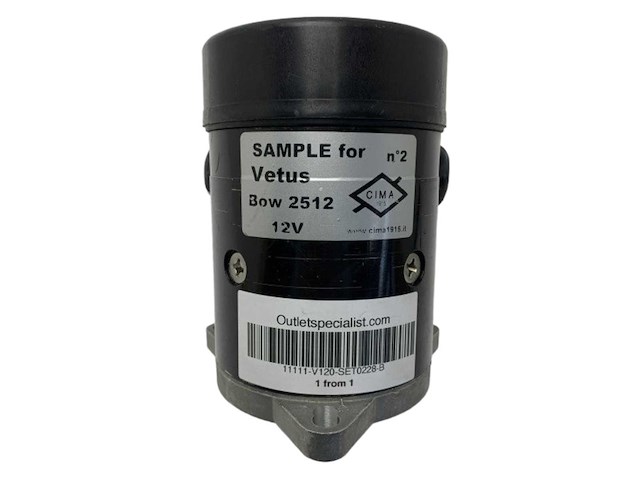 Vetus bow2512 25 kgf 12v bowthruster electromotor with relay - afbeelding 1 van  5