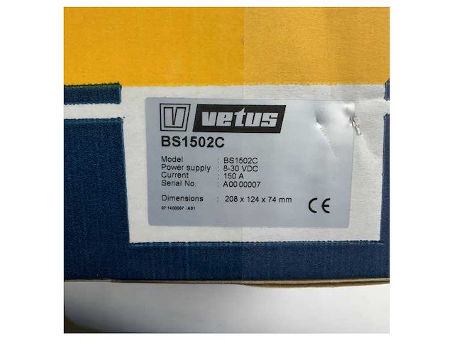 Vetus bs1502c 150a battery splitter | load divider 12/24v - afbeelding 5 van  5