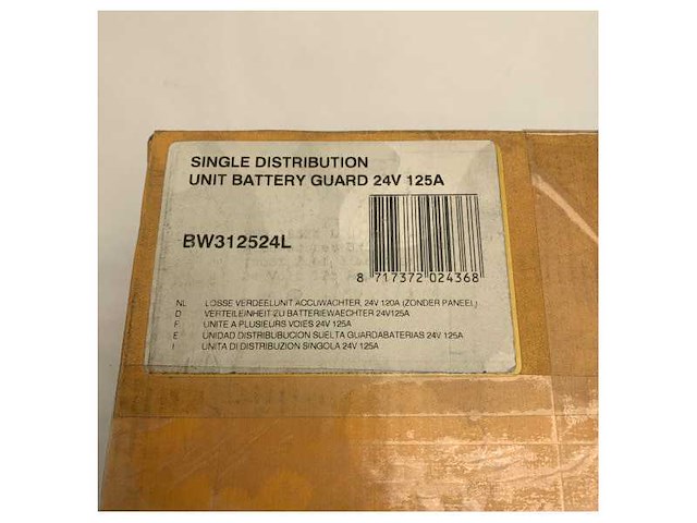 Vetus bw3 battery monitor and power distributor 24v 125a - bw312524l - afbeelding 6 van  6