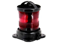 Vetus dhr rr55v marine navigation light - 25w red round led - afbeelding 2 van  6