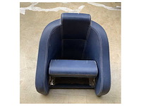 Vetus flip up boat steering seat blue - chfusb - afbeelding 1 van  5