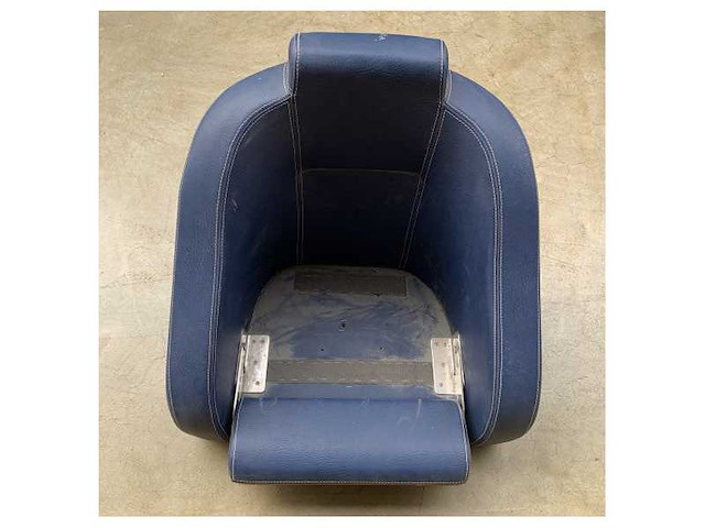 Vetus flip up boat steering seat blue - chfusb - afbeelding 2 van  5