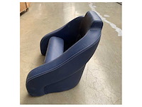 Vetus flip up boat steering seat blue - chfusb - afbeelding 3 van  5