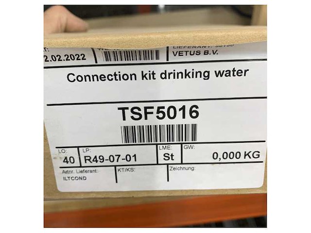 Vetus ilt aansluitkit voor drinkwatertanks - iltcond - afbeelding 5 van  5