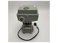Vetus kld 2 inch 316 stainless steel electric ball valve with 24v actuator - afbeelding 2 van  8