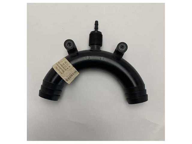 Vetus marine luchtventilatieelleboog 38mm x 8mm plastic - bootventilatiefitting voor optimale luchtstroom - airvh38u - afbeelding 2 van  4