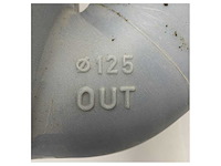 Vetus mf125 fast boat 125 mm exhaust muffler - afbeelding 6 van  8