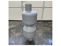 Vetus mv125 marine exhaust muffler for high capacity engines 125 mm - afbeelding 1 van  1