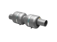 Vetus mv150 150 mm exhaust engine muffler high capacity - afbeelding 7 van  9