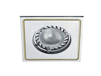 Vetus prato led downlight spotlicht vierkant 12/24v - afbeelding 1 van  4