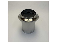 Vetus trc125sv stainless steel transom exhaust connection 125 mm - afbeelding 2 van  2