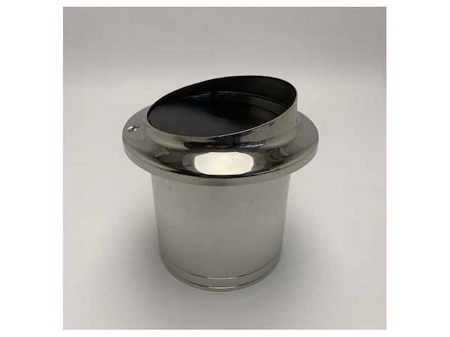 Vetus trc150sv stainless steel transom mount exhaust output 152 mm - afbeelding 2 van  6