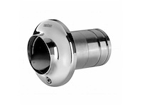 Vetus trc60s stainless steel marine exhaust outlet 60 mm tru-hull - afbeelding 2 van  4