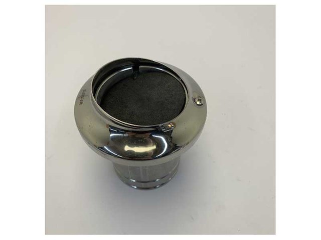 Vetus trc75sv transom mount engine exhaust stainless steel 75mm - afbeelding 3 van  4