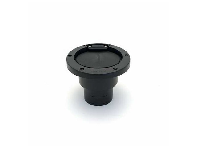 Vetus tru-hull plastic uitlaatuitlaat met klep d75 mm zwart - trc75pv - afbeelding 1 van  5