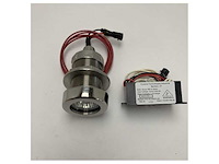 Vetus underwater xenon spotlight 21w 12v - stainless steel marine boat light - usp1220x - afbeelding 2 van  3