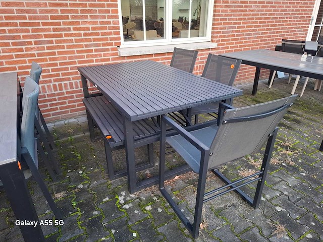 Vevi - aluminium - loungeset (5delig) - afbeelding 3 van  7
