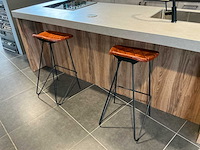 Vevo kookeiland 256 x 90 cm met inductiekookplaat, spoelbak, kraan en pelgrim vaatwasser - afbeelding 15 van  24