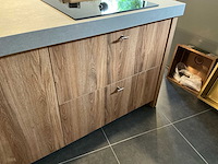 Vevo kookeiland 256 x 90 cm met inductiekookplaat, spoelbak, kraan en pelgrim vaatwasser - afbeelding 13 van  24