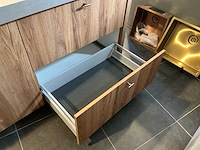 Vevo kookeiland 256 x 90 cm met inductiekookplaat, spoelbak, kraan en pelgrim vaatwasser - afbeelding 19 van  24