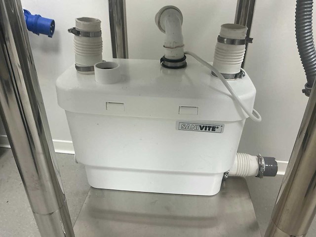 Vevor shower pump fl0300 waterpomp (2x) en sanivite + - sanibroyeur (1x) - afbeelding 3 van  3