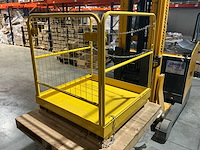 Vevor sta-platform voor vorkheftruck overige intern transport - afbeelding 7 van  11