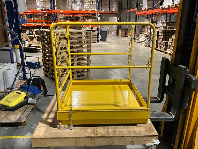 Vevor sta-platform voor vorkheftruck overige intern transport - afbeelding 8 van  11