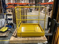 Vevor sta-platform voor vorkheftruck overige intern transport - afbeelding 8 van  11