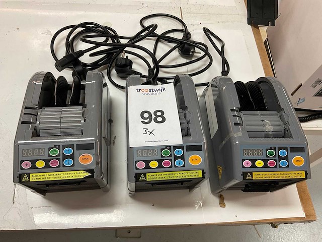 Vevor zcut 9 tapedispenser (3x) - afbeelding 4 van  6