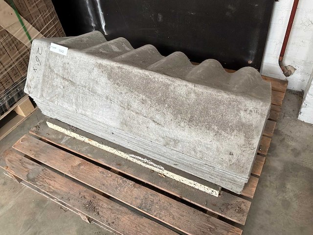 Vezelcement golfplaten (26x) - afbeelding 1 van  3