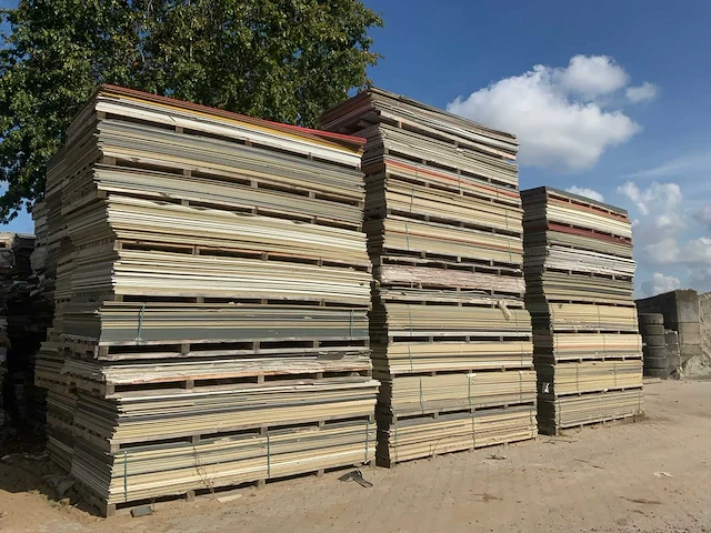 Vezel/cement plaat (400x) - afbeelding 1 van  2